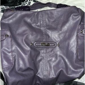 Nine West large purple bag